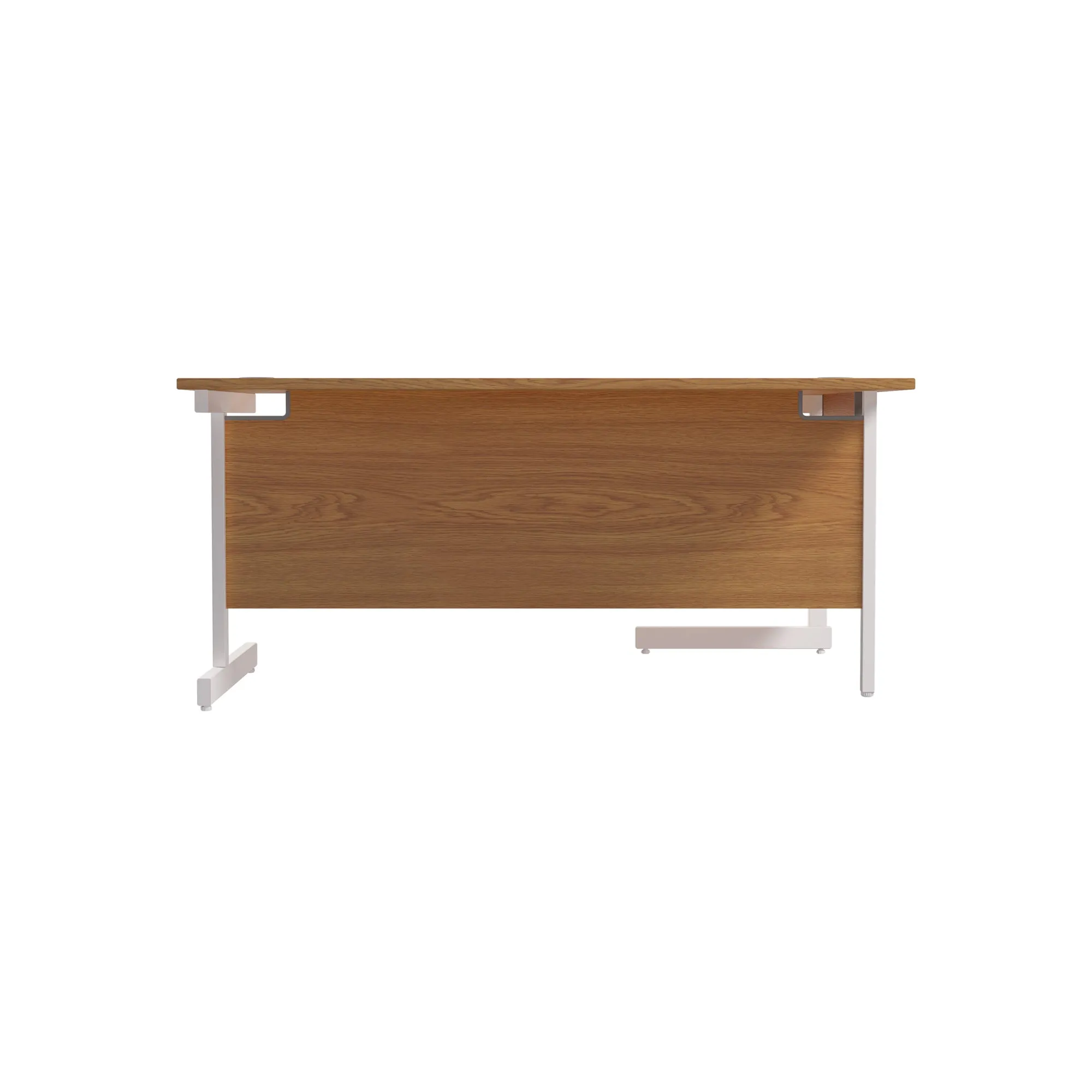 Single Upright Left Hand 1600mm Crescent Desk