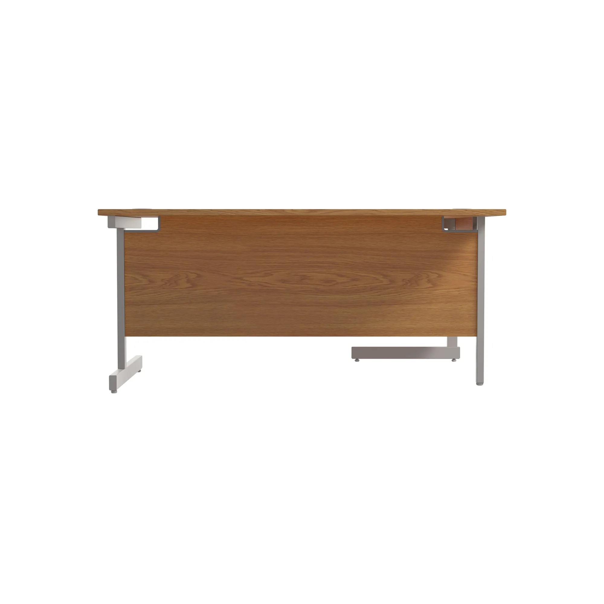 Single Upright Left Hand 1600mm Crescent Desk