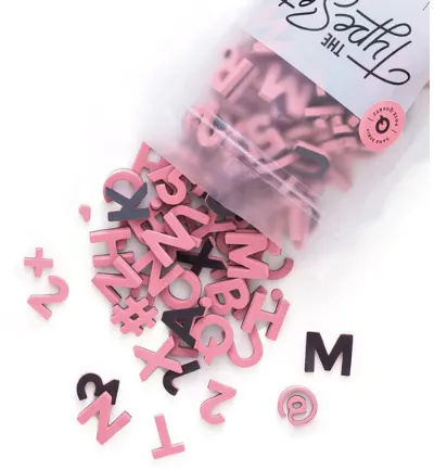 Soft Magnetic Letters-1 inch