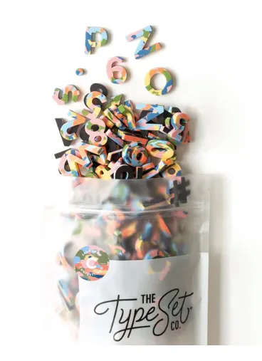 Soft Magnetic Letters-1 inch