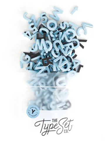 Soft Magnetic Letters-1 inch