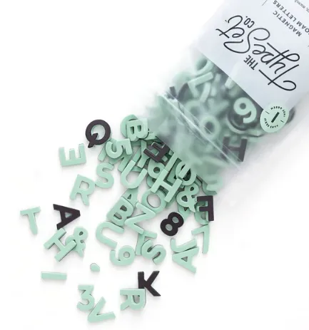Soft Magnetic Letters-1 inch