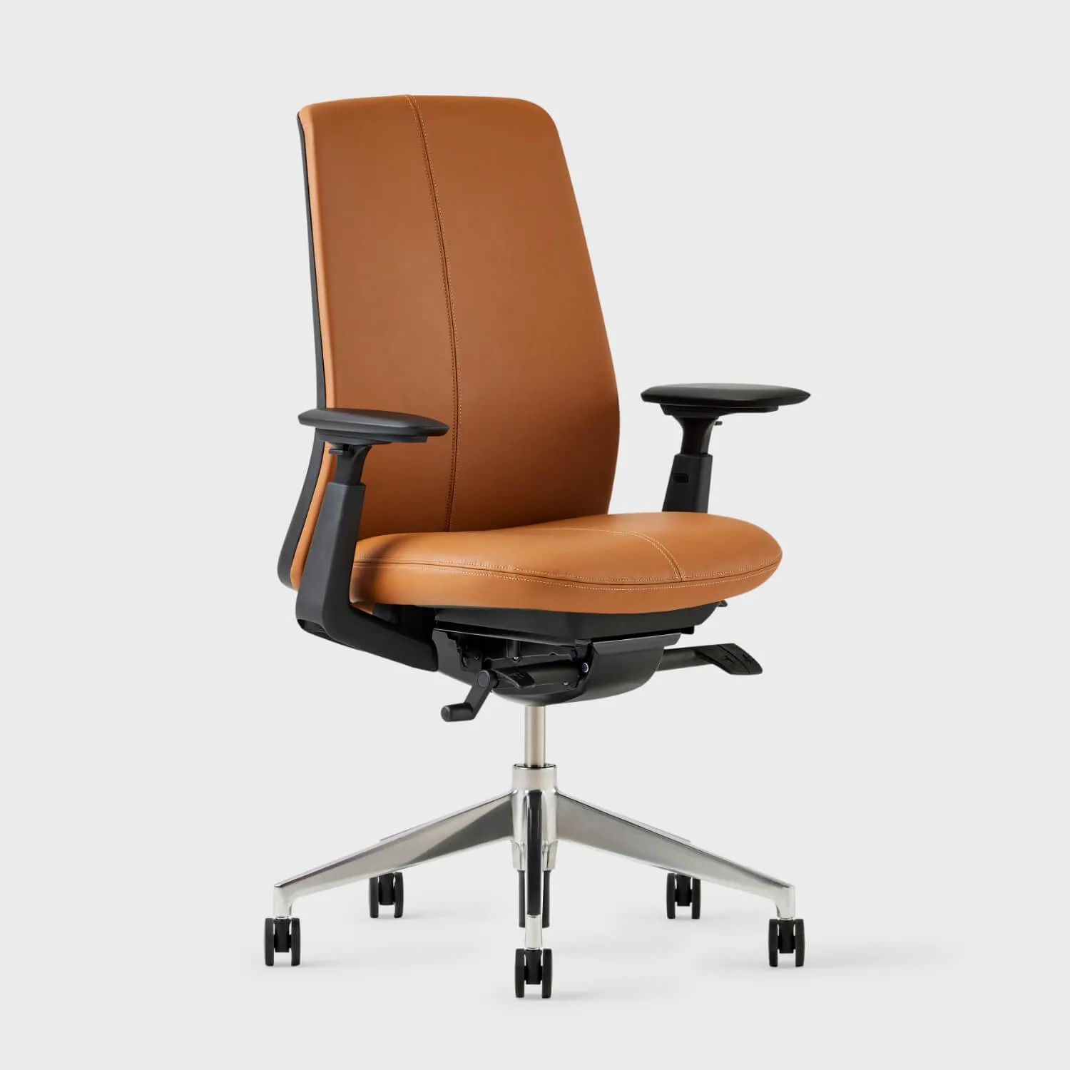 Soji Leather Office Chair