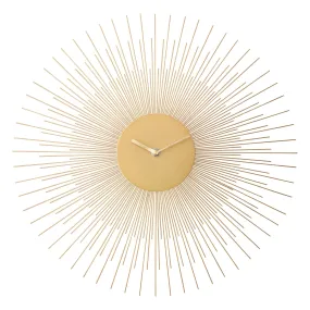 Sonne Wall Clock Gold