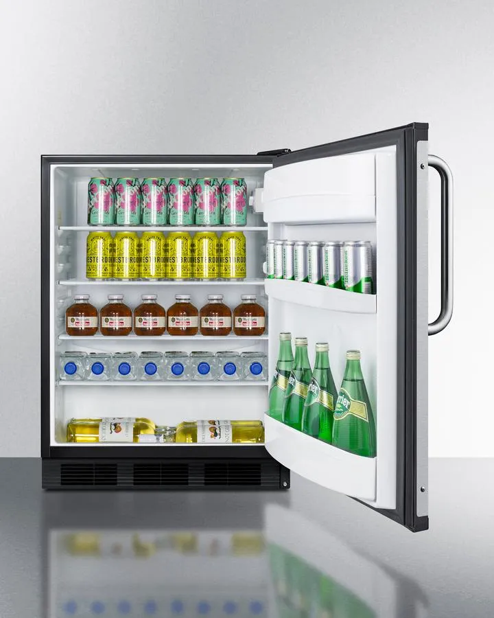 Summit FF6BK7BZ 24" Wide All-refrigerator