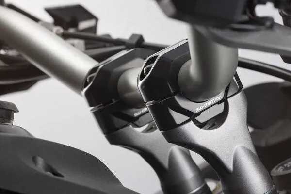 SW Motech 30mm Handlebar Risers for 22mm Handlebars (LEH.00.039.22001.30/B)
