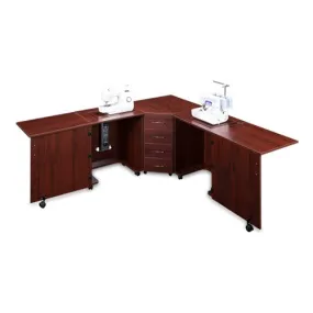 Sylvia Model 1350 Combo Cabinet in Mahogany Clove