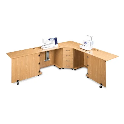 Sylvia Model 1810 Combo Cabinet in CastleOak