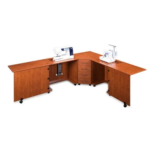 Sylvia Model 1810 Combo Cabinet in Sunset Cherry