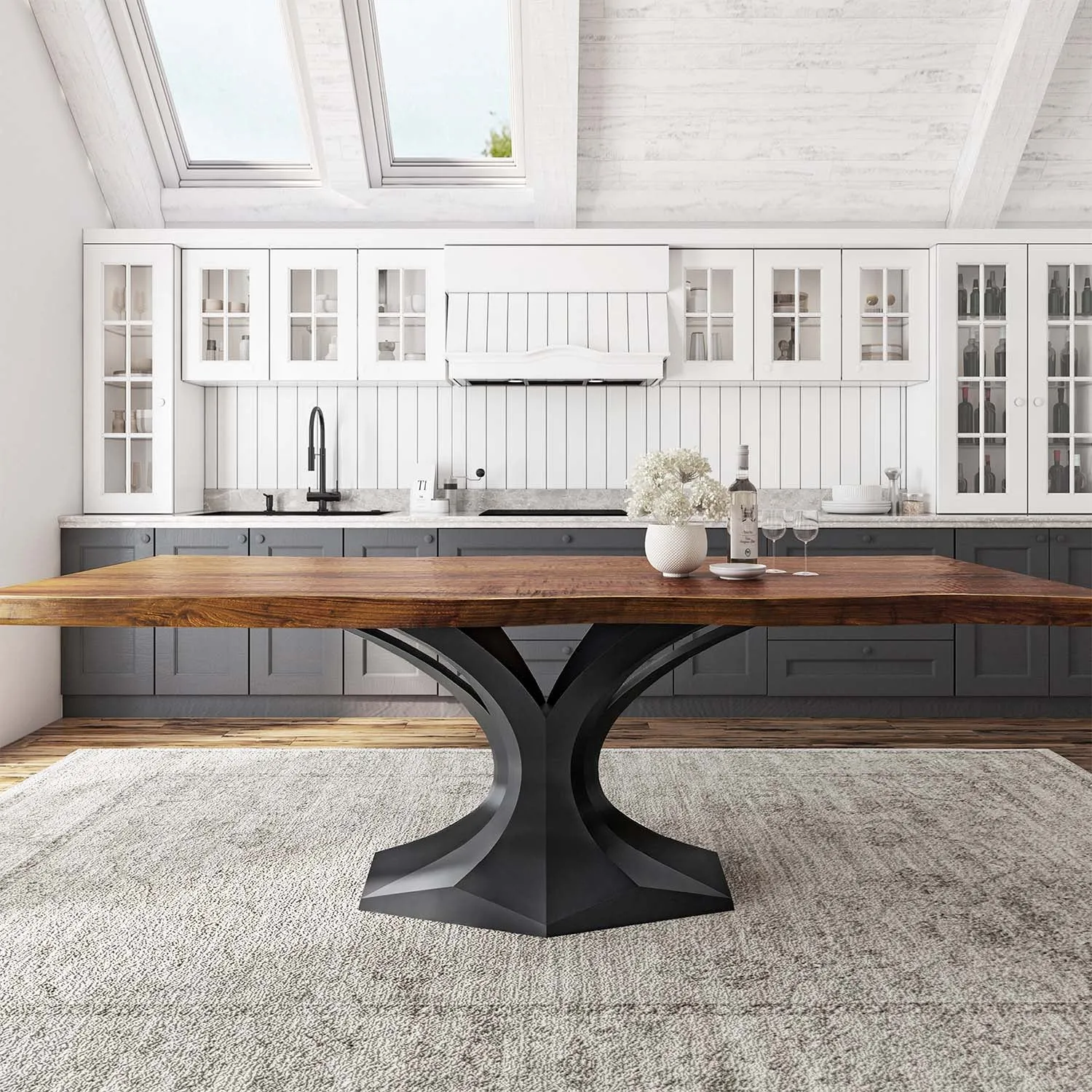 Table Base 304 Dentro 28H for Dining Design Furniture