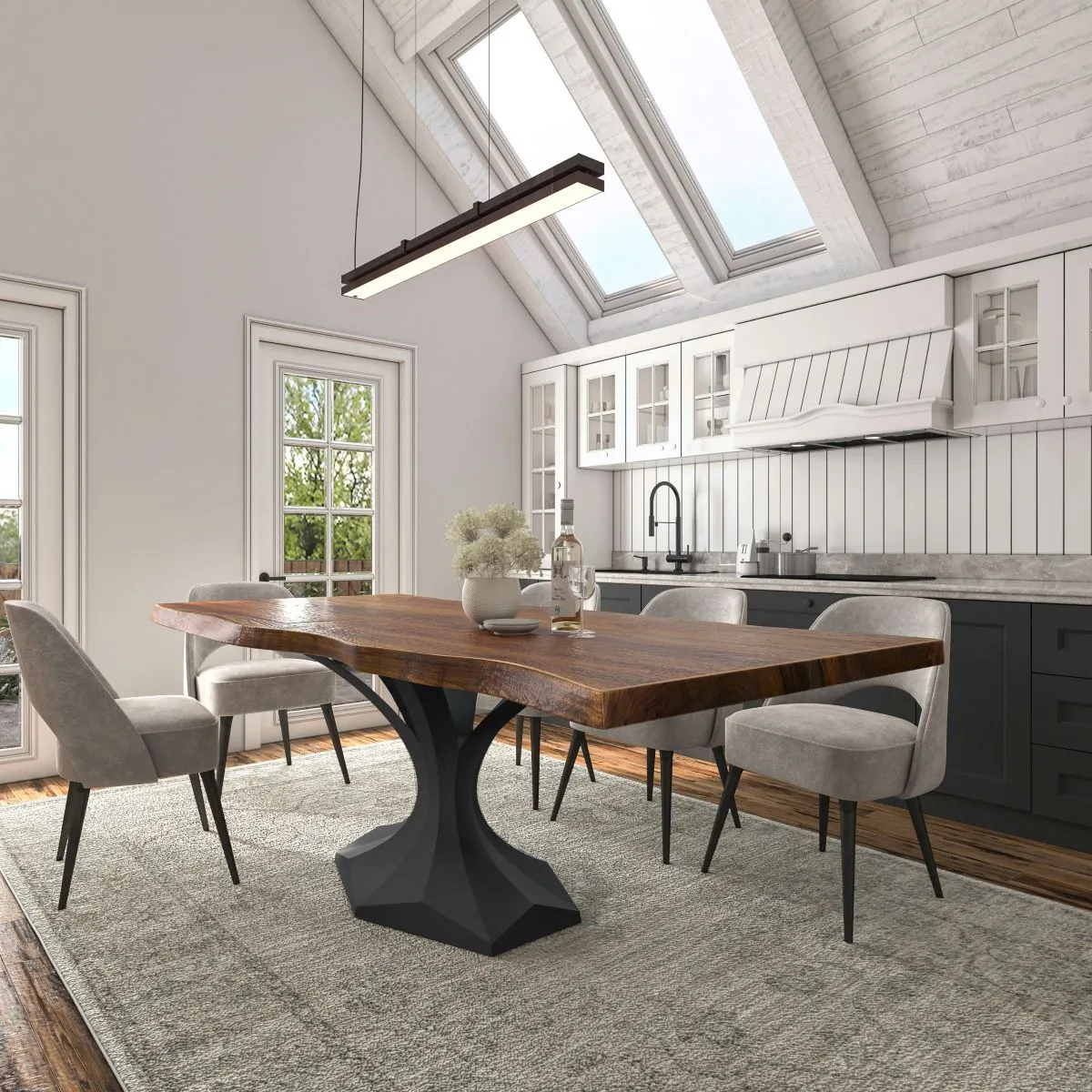 Table Base 304 Dentro 28H for Dining Design Furniture