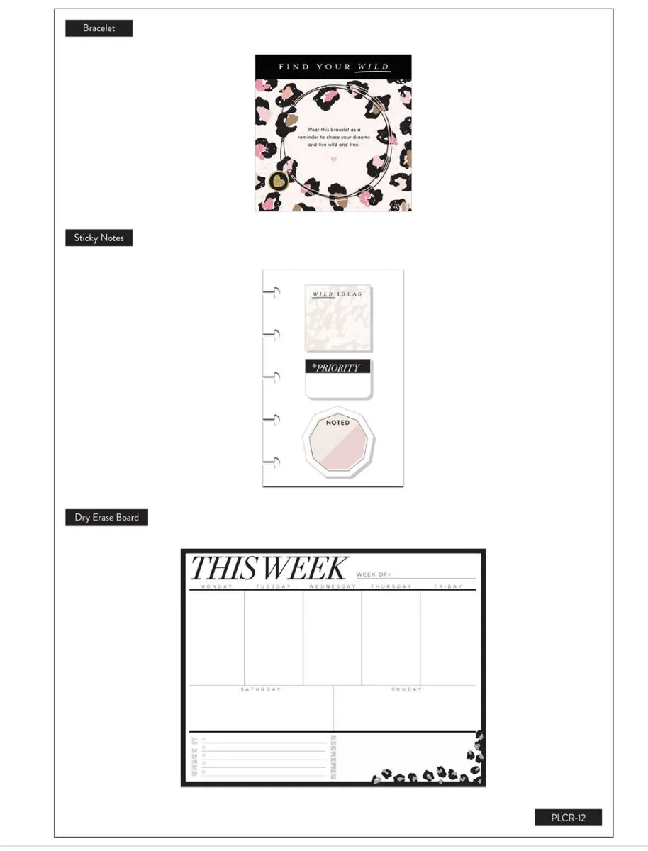 The Happy Planner Wild Styled Planner Companion