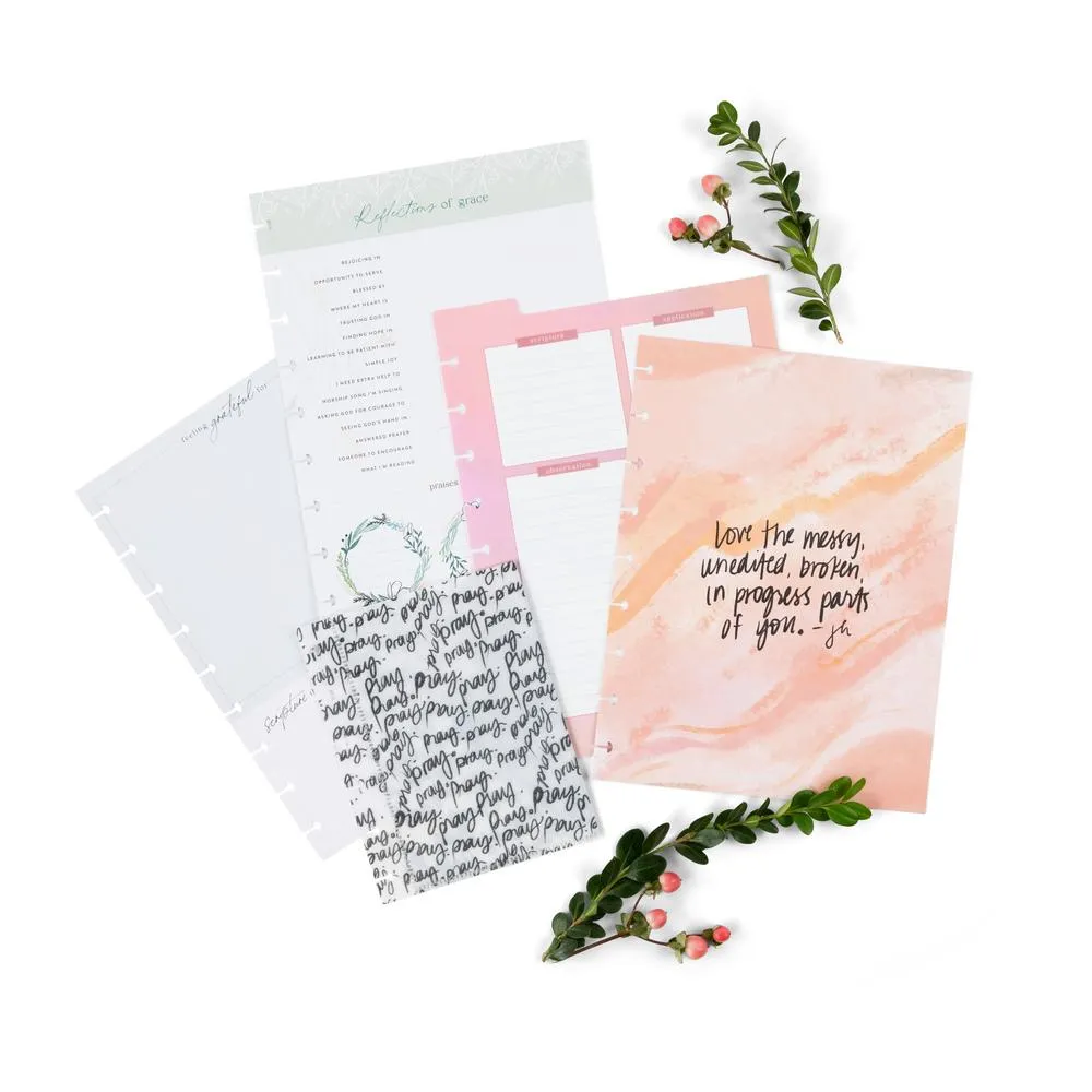 The Happy Planner x Spoonful of Faith Grace Changes Everything Classic Faith Planner Companion