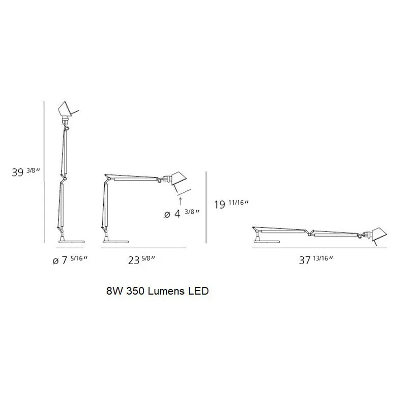 Tolomeo Midi LED Table Lamp