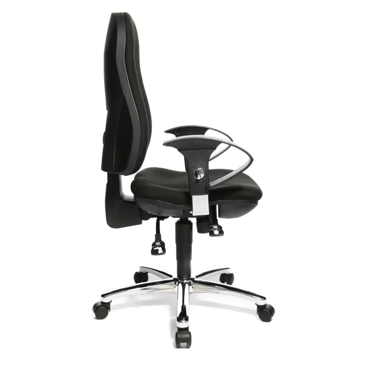 Topstar SUPPORT SY Secretary Office Chair, Fabric Black