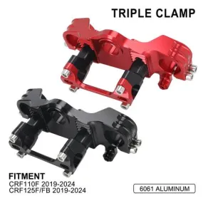 Triple Clamp For CRF110F CRF125F CRF125FB