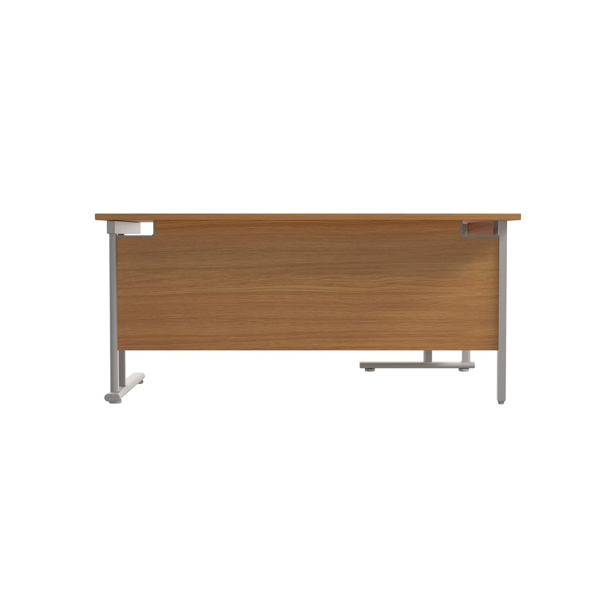 Twin Upright Left Hand 1800mm Crescent Desk
