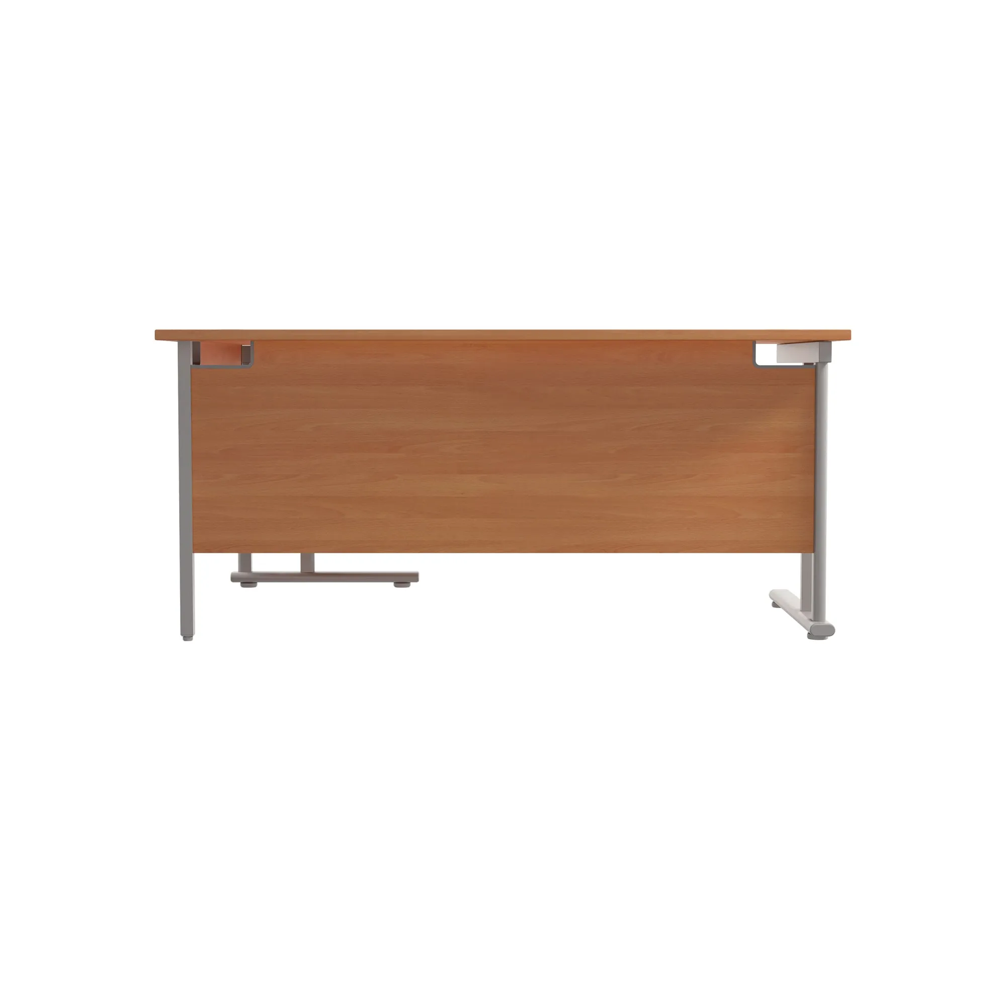 Twin Upright Right Hand 1600mm Crescent Desk