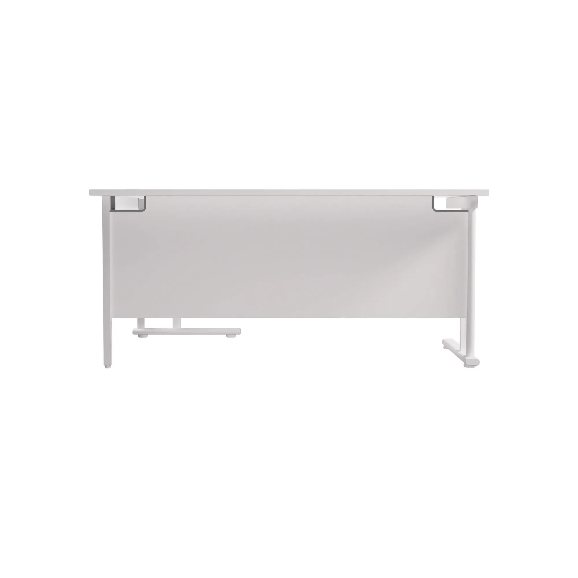 Twin Upright Right Hand 1600mm Crescent Desk