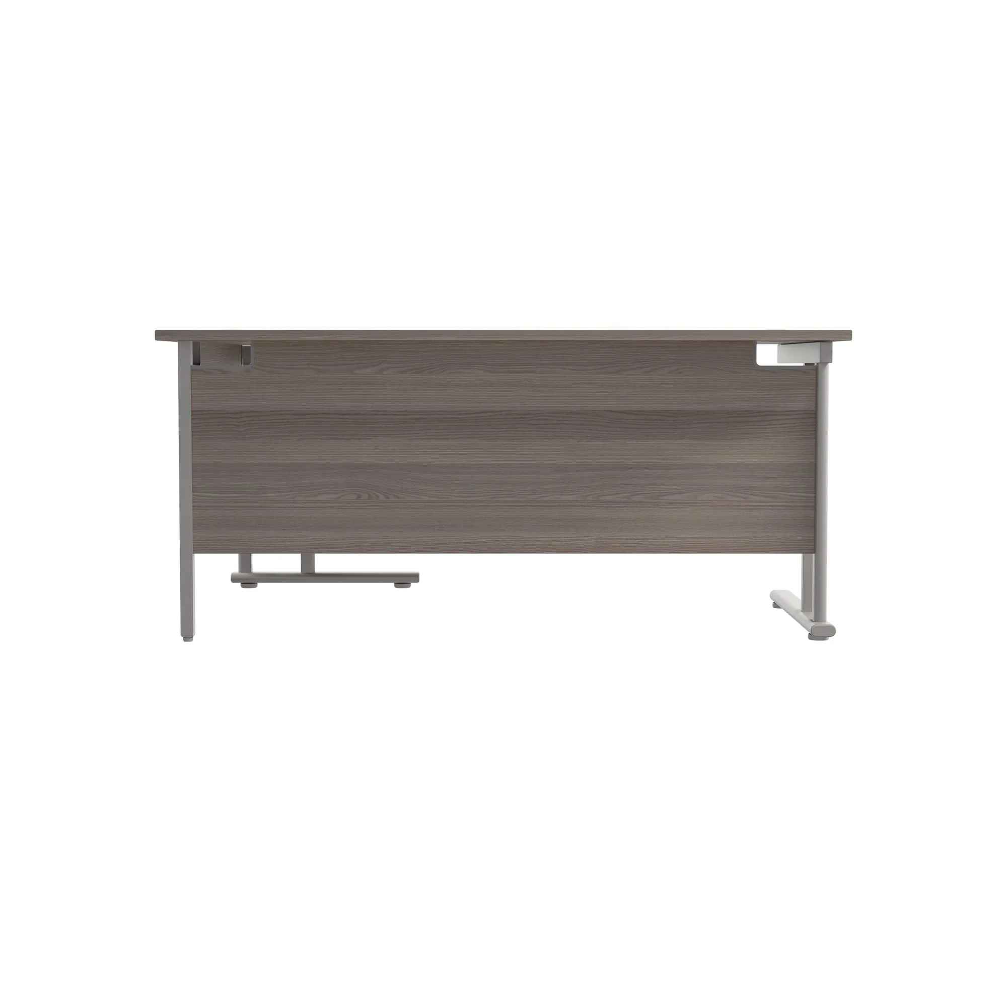 Twin Upright Right Hand 1600mm Crescent Desk