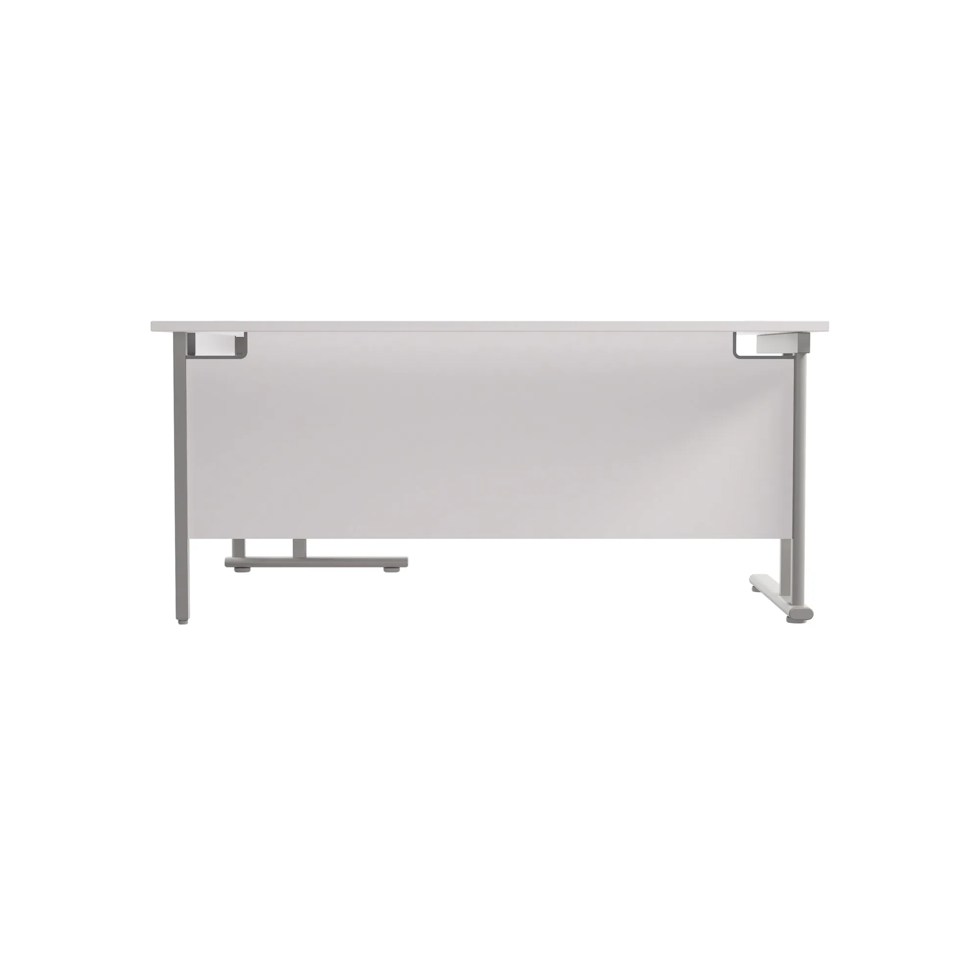 Twin Upright Right Hand 1600mm Crescent Desk