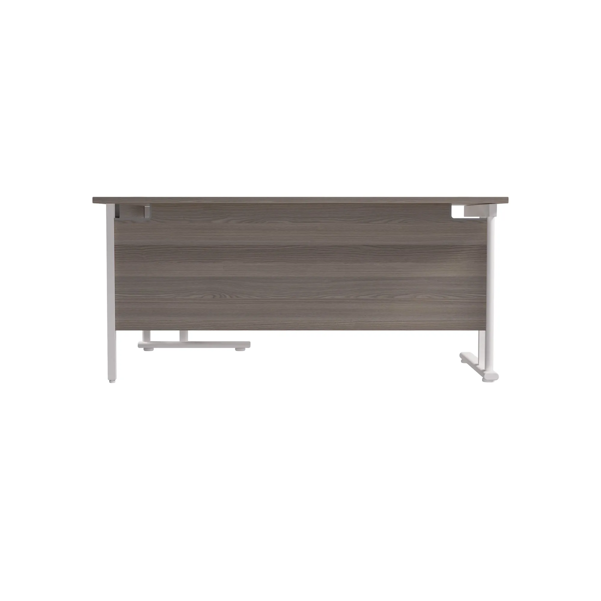 Twin Upright Right Hand 1600mm Crescent Desk