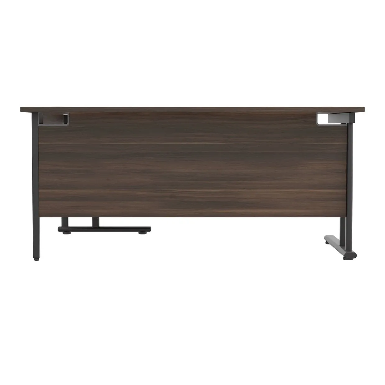 Twin Upright Right Hand 1600mm Crescent Desk