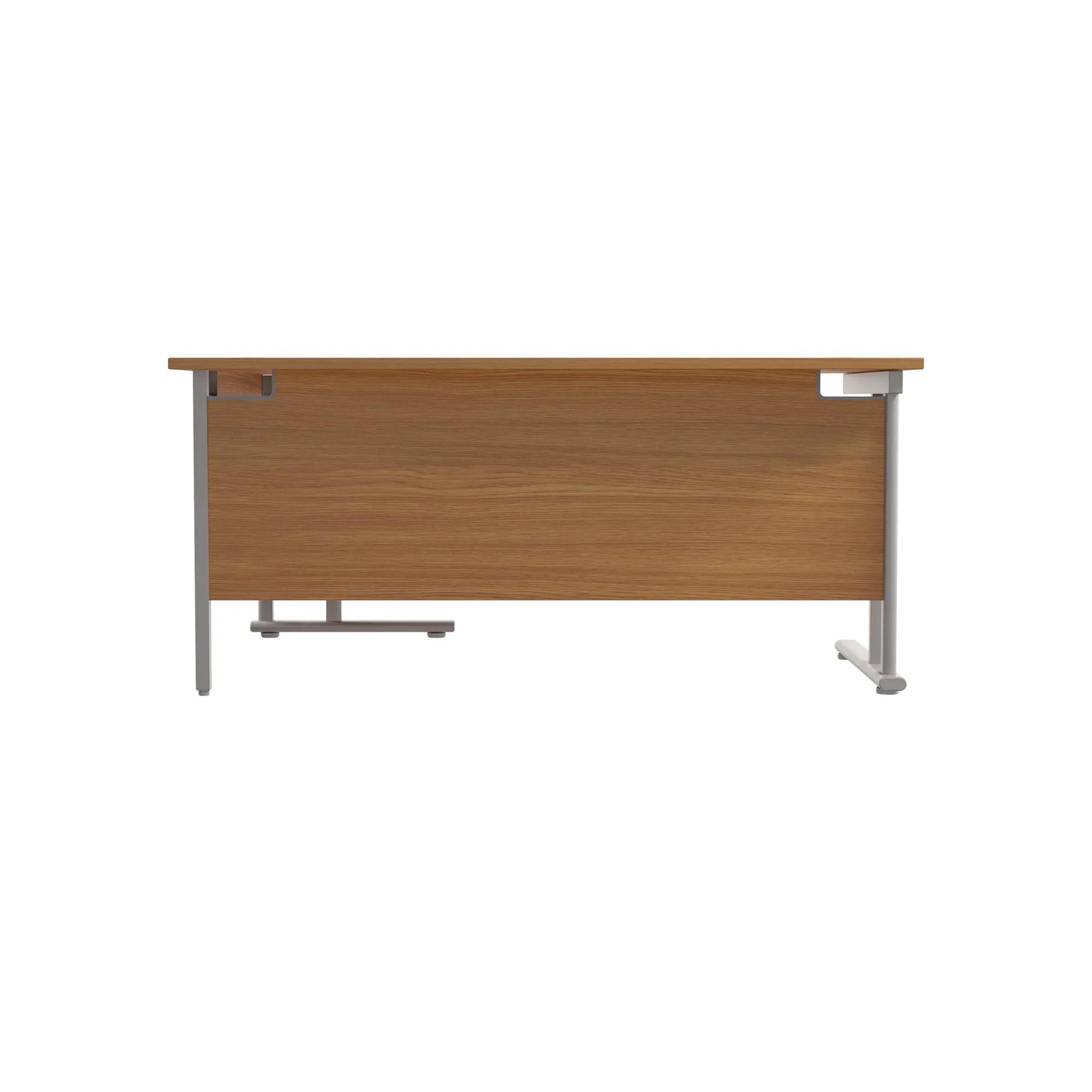 Twin Upright Right Hand 1600mm Crescent Desk
