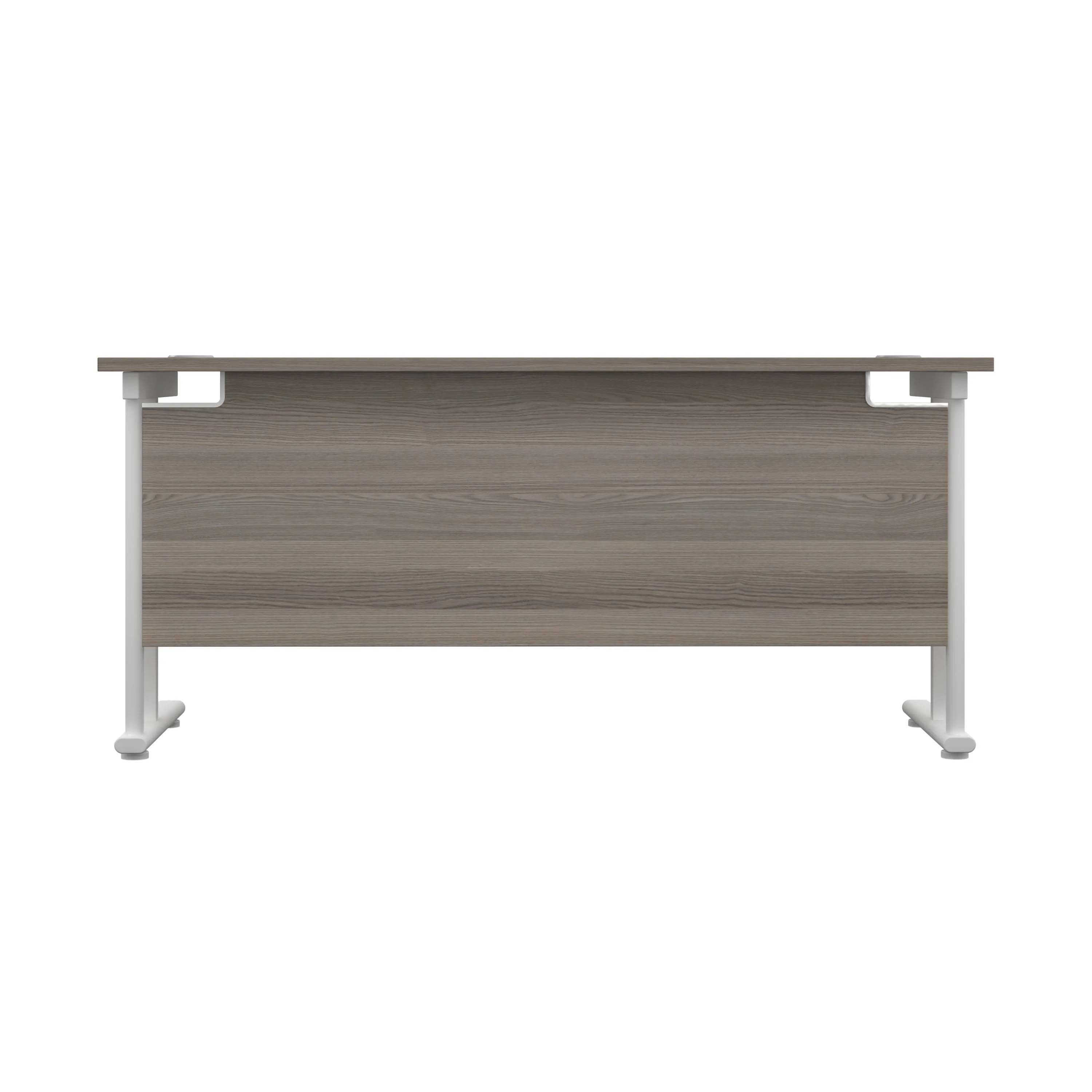Twin Upright Straight 1200mm Slim Desk