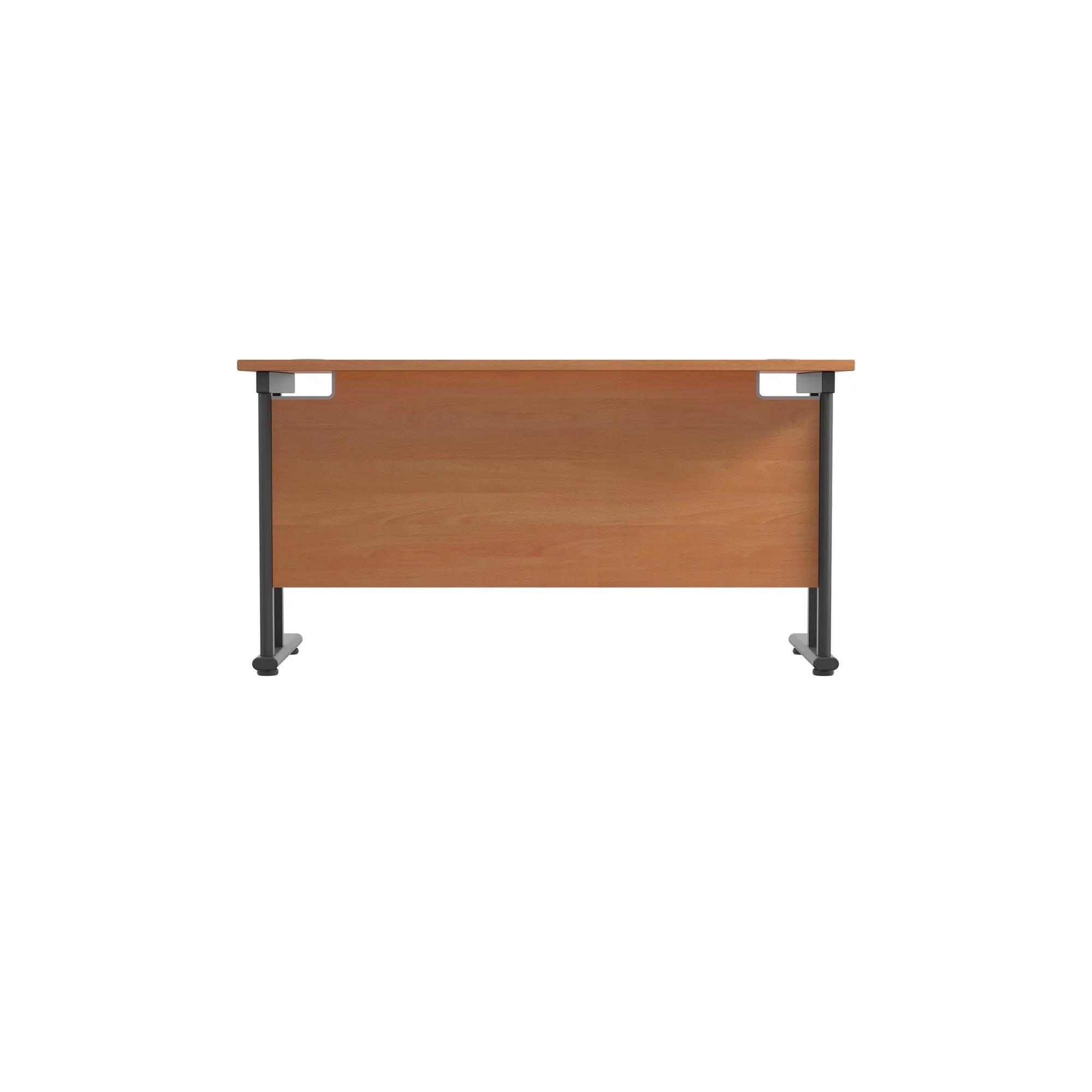 Twin Upright Straight 1200mm Slim Desk