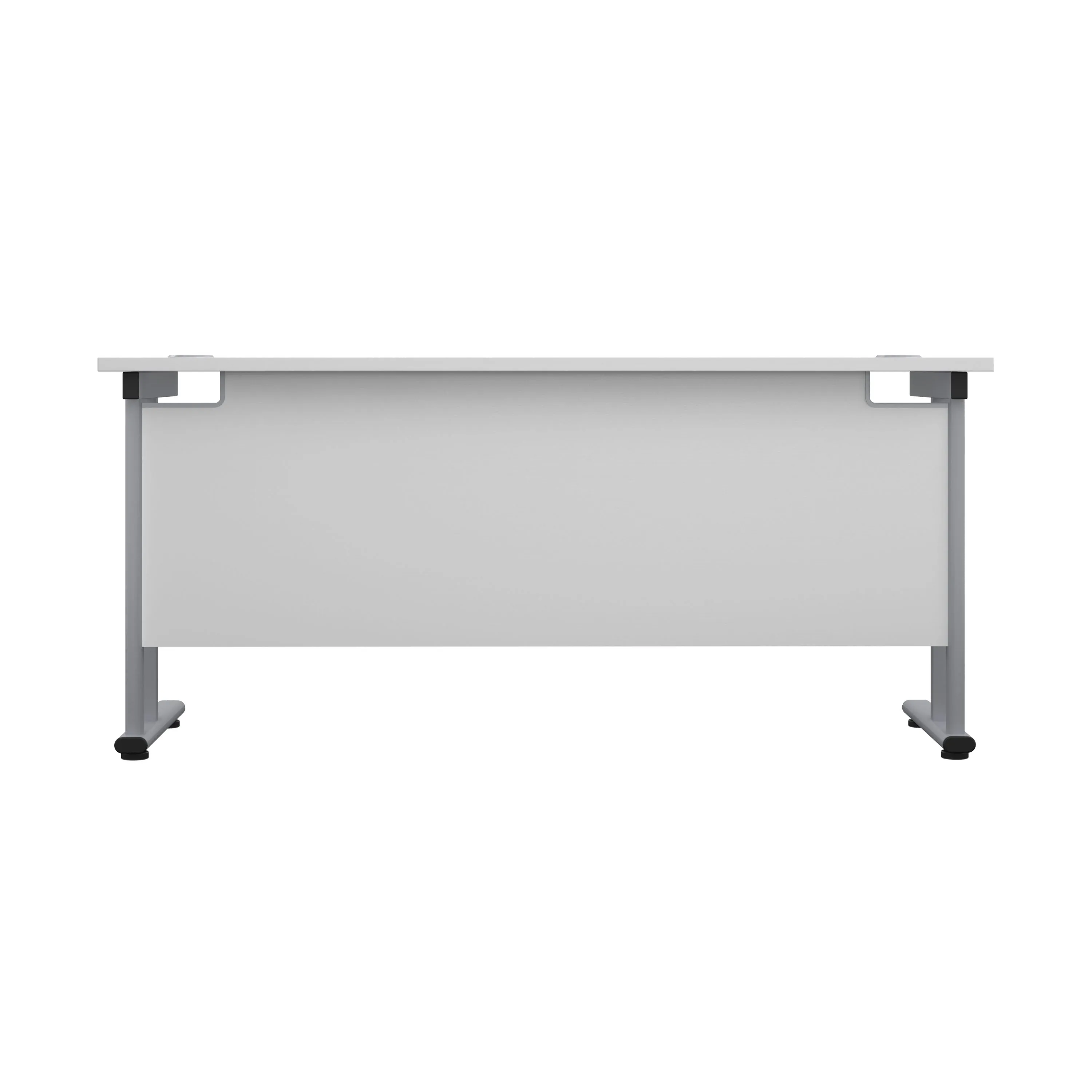 Twin Upright Straight 1200mm Slim Desk