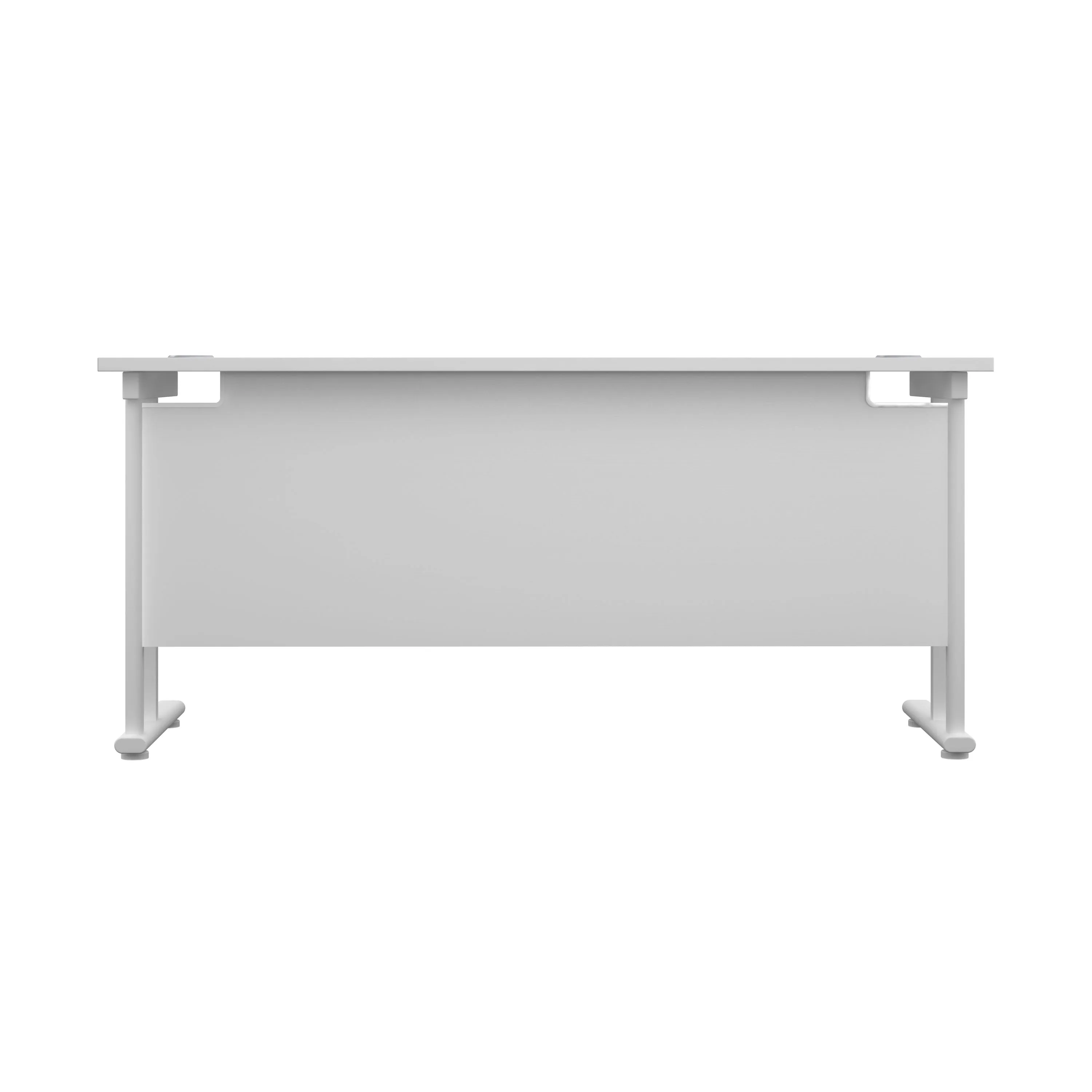 Twin Upright Straight 1200mm Slim Desk