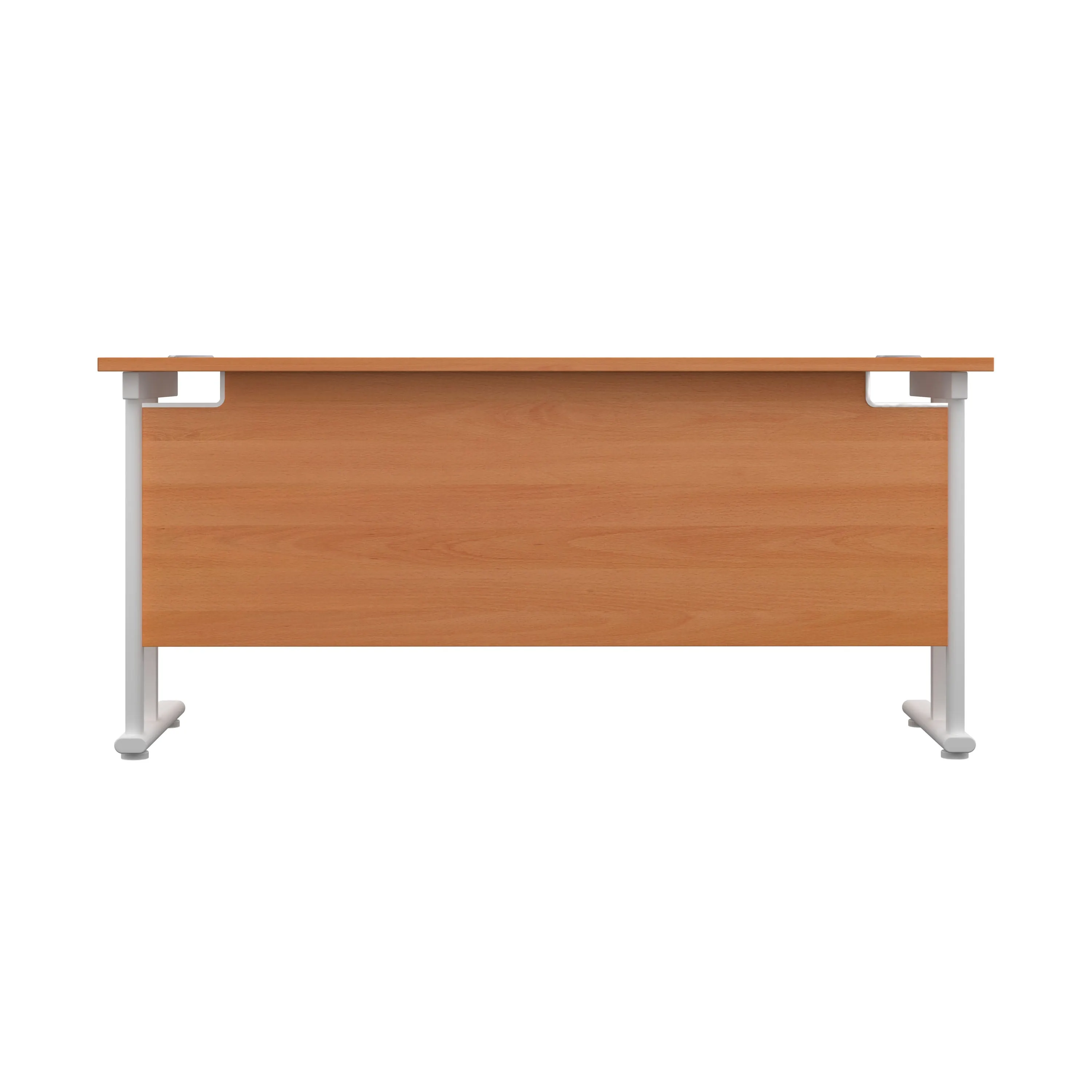 Twin Upright Straight 1200mm Slim Desk