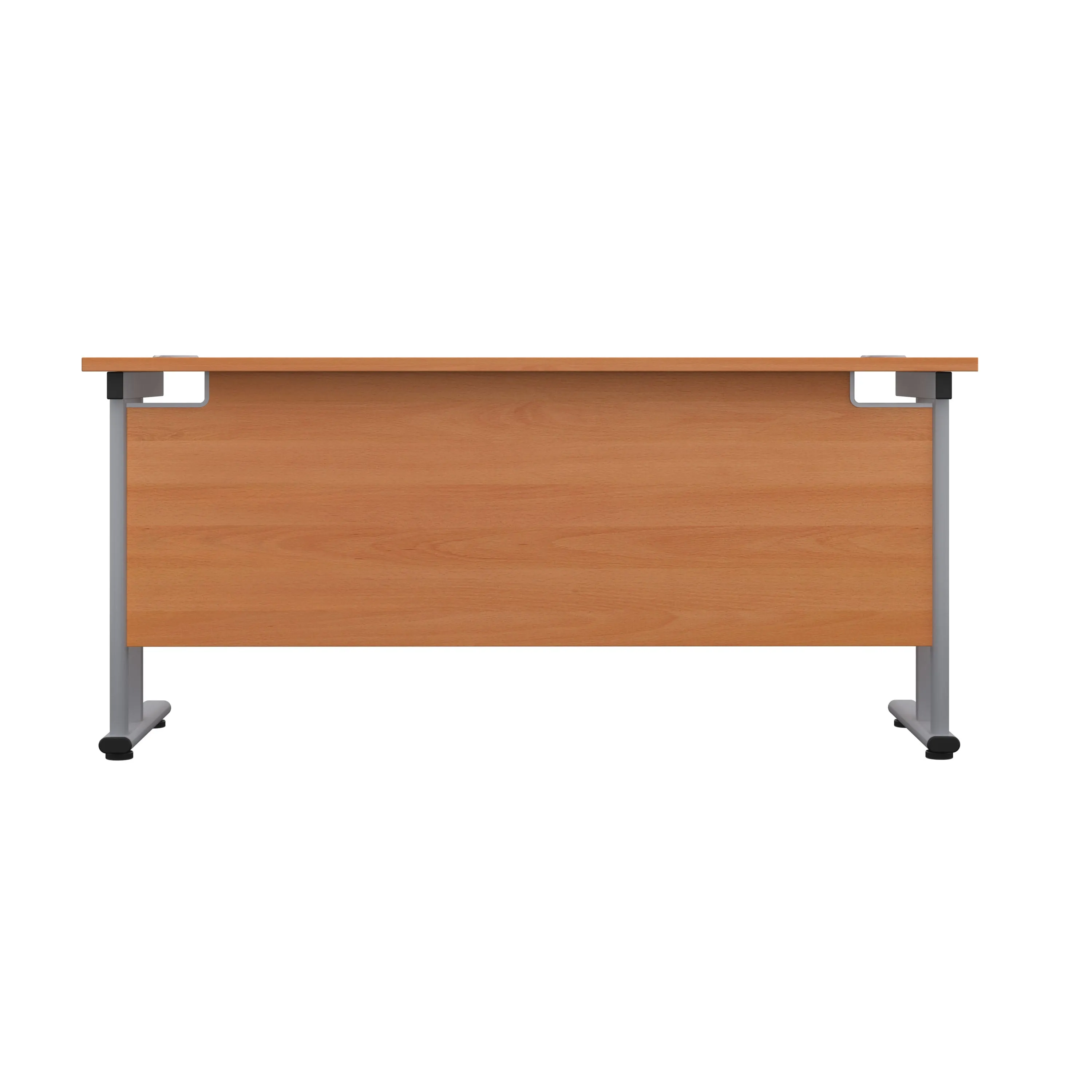 Twin Upright Straight 1200mm Slim Desk