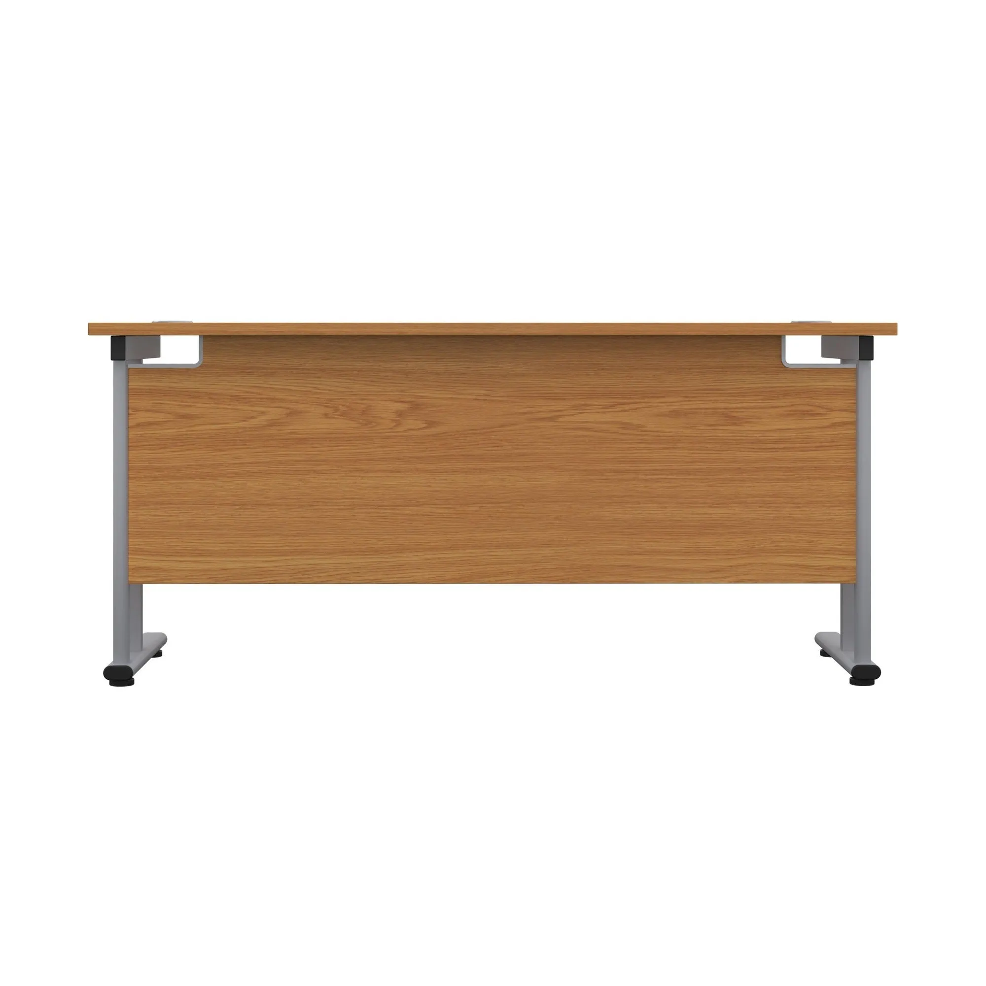 Twin Upright Straight 1200mm Slim Desk