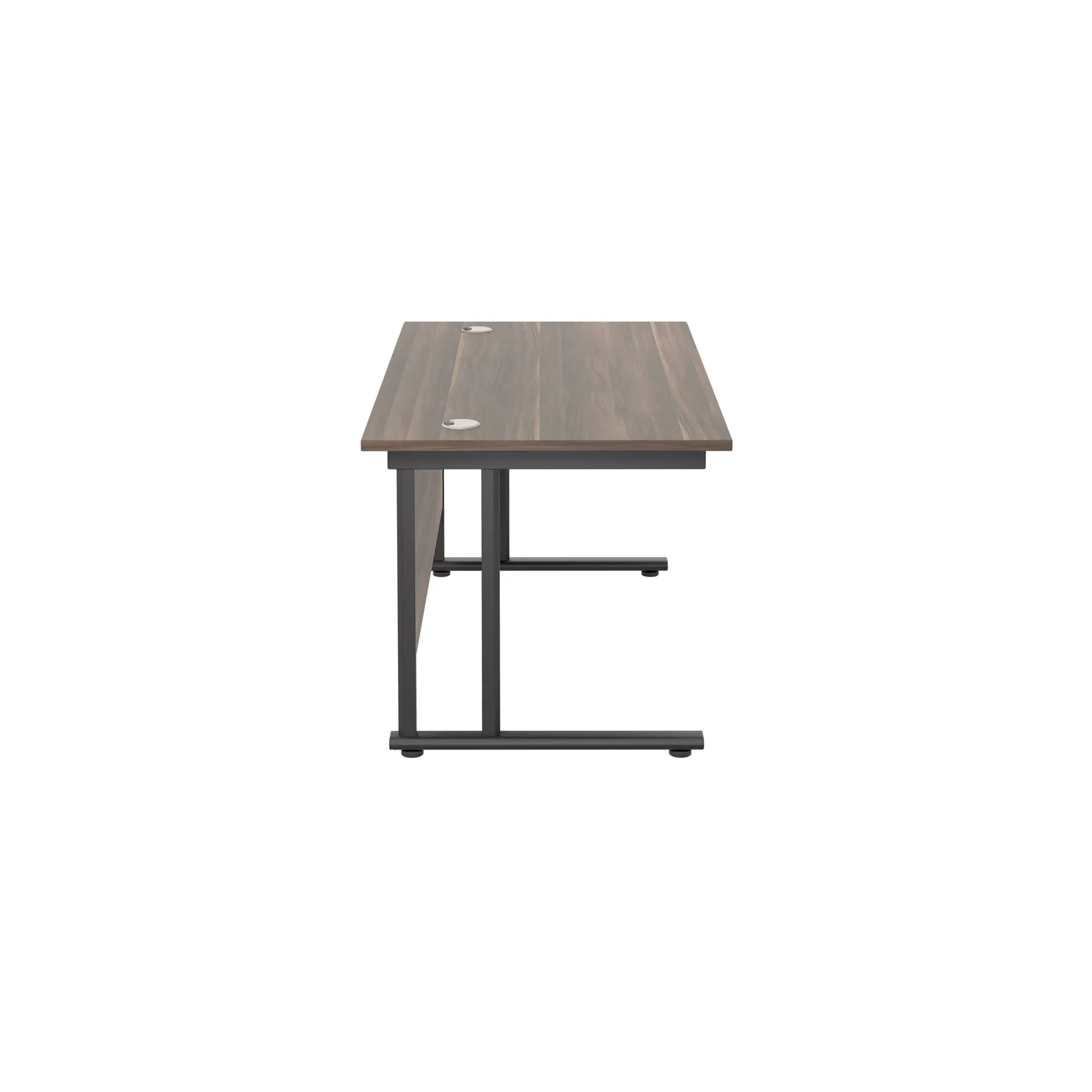 Twin Upright Straight 1400mm Desk