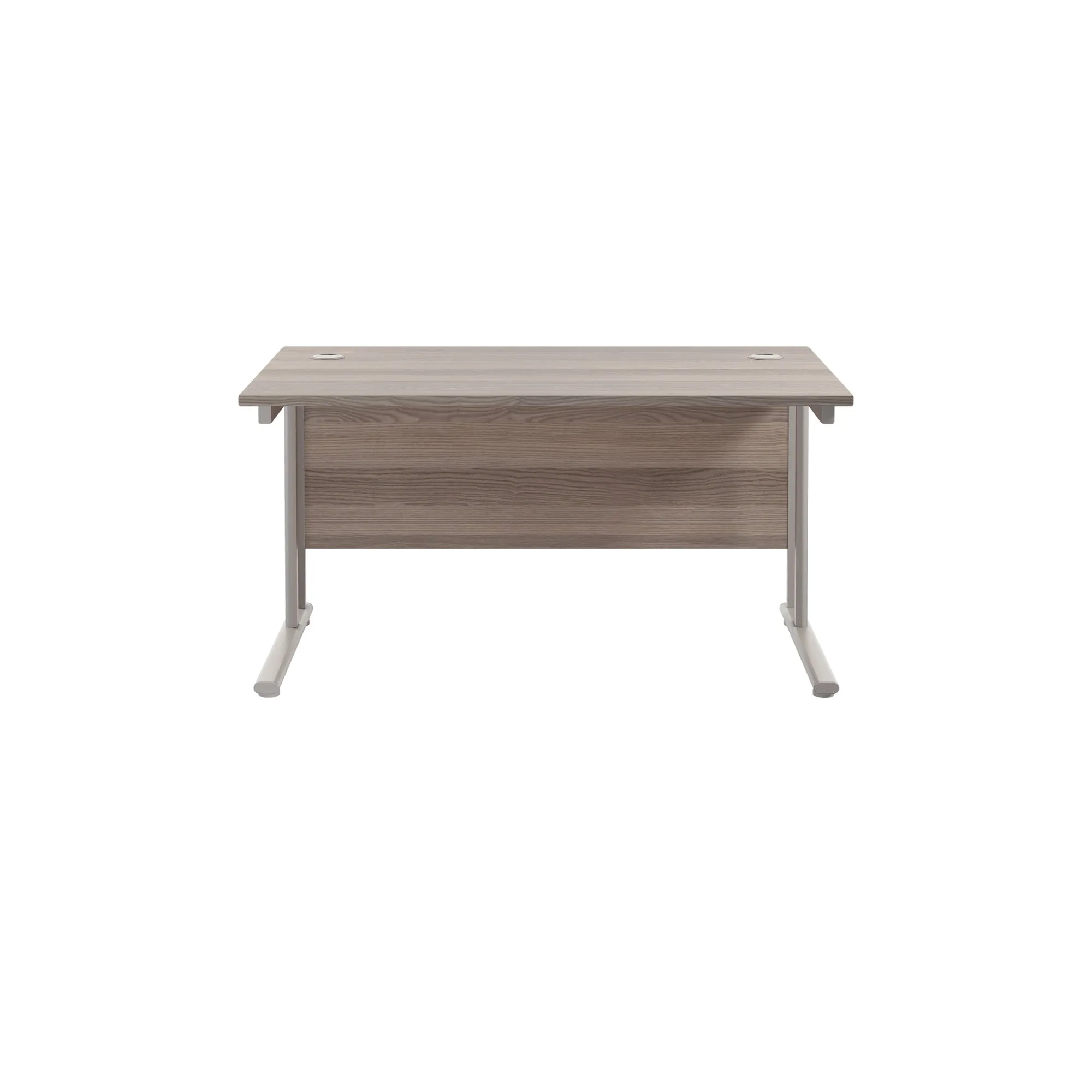 Twin Upright Straight 1400mm Desk