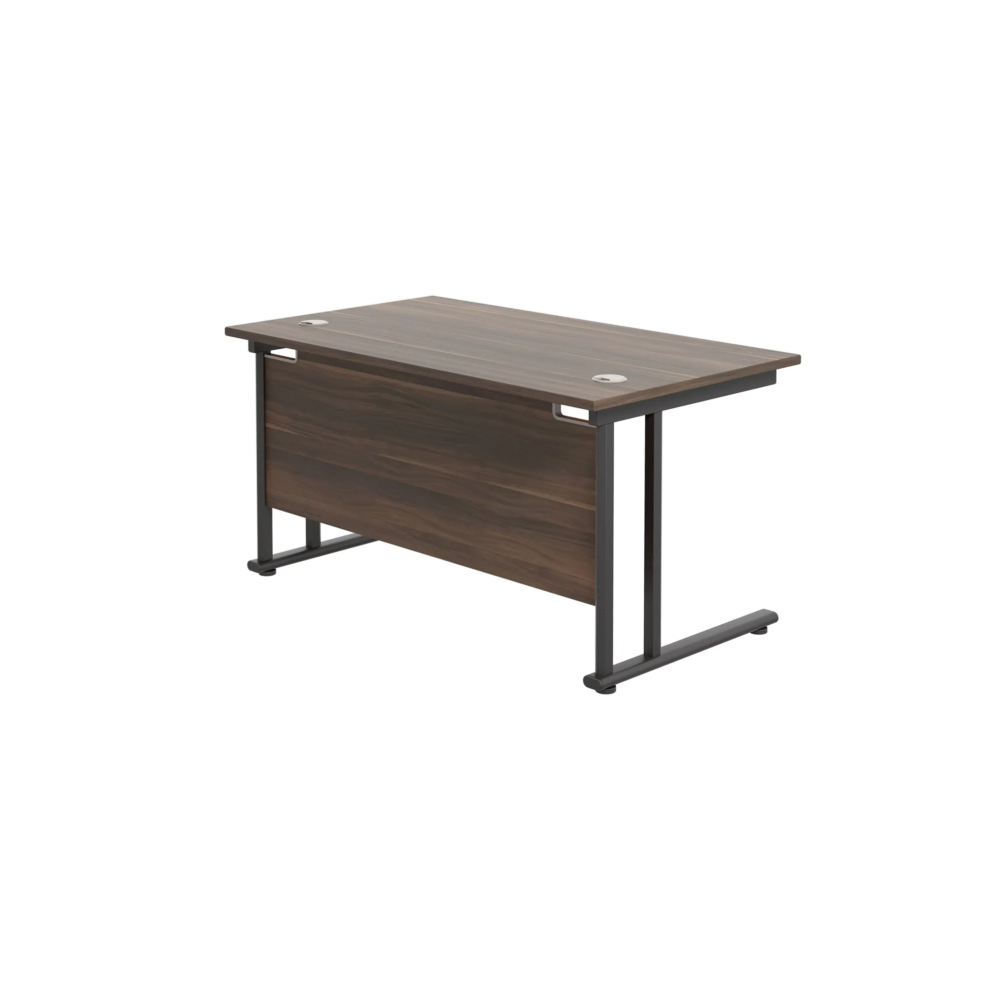 Twin Upright Straight 1400mm Desk