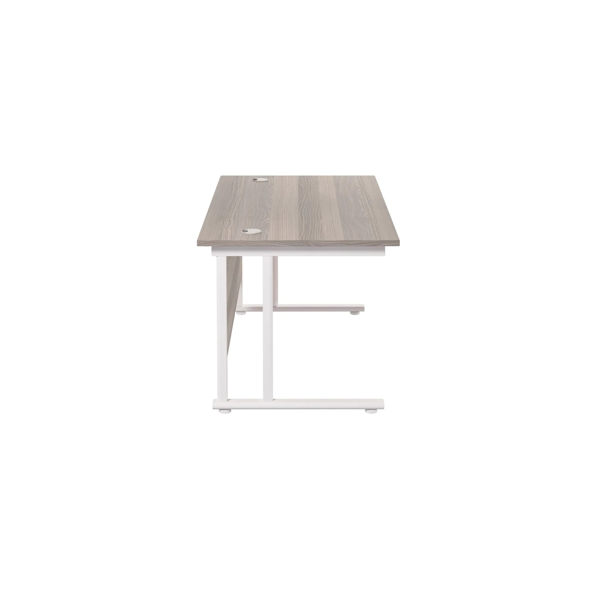 Twin Upright Straight 1400mm Desk