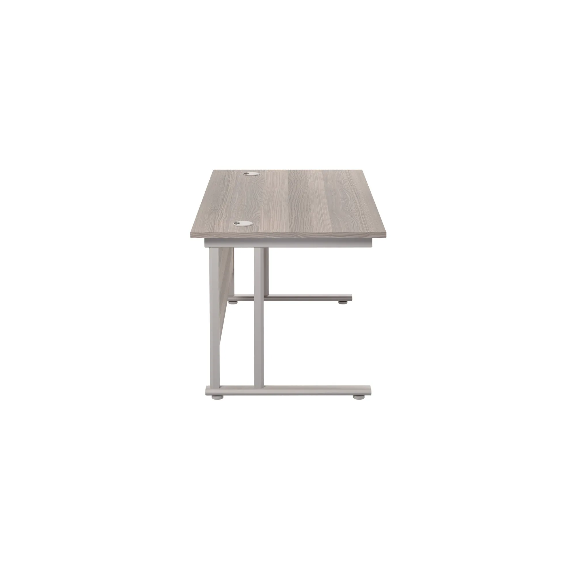 Twin Upright Straight 1400mm Desk