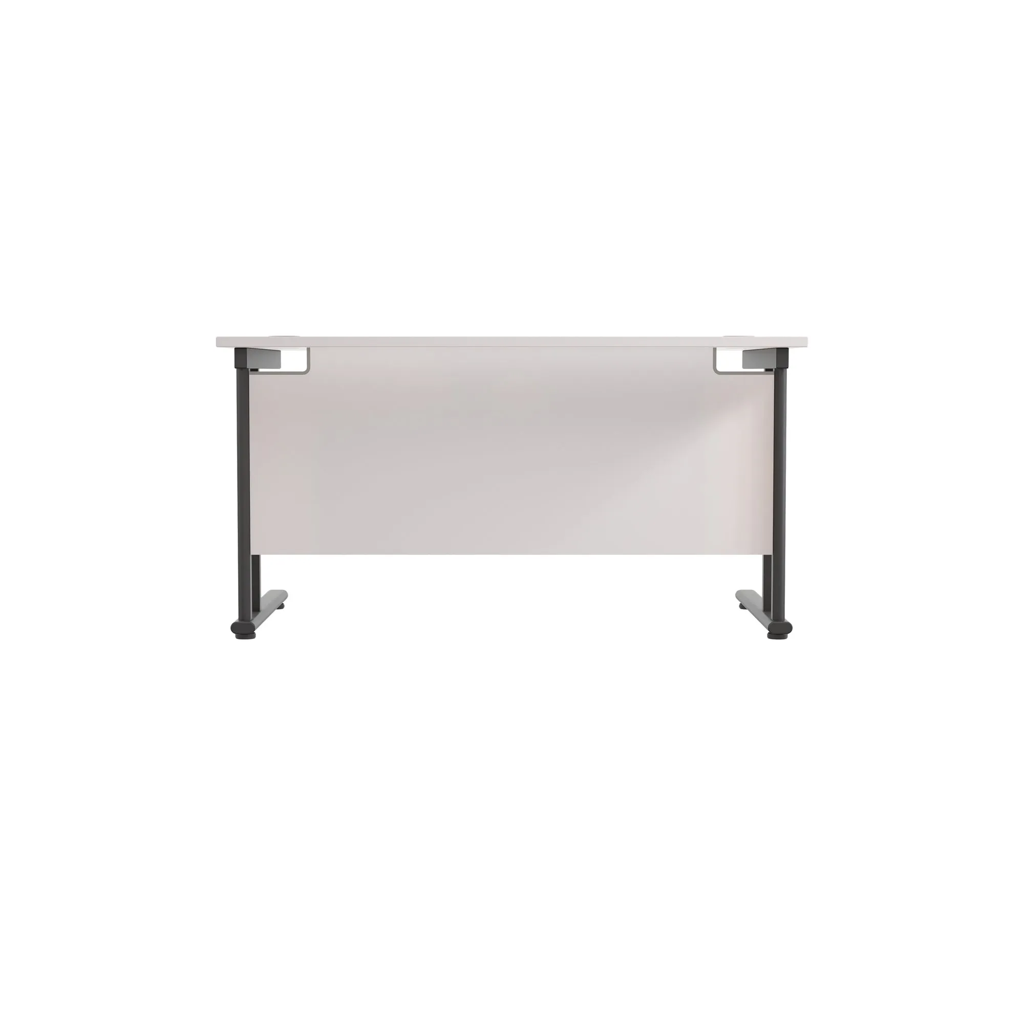 Twin Upright Straight 1400mm Desk