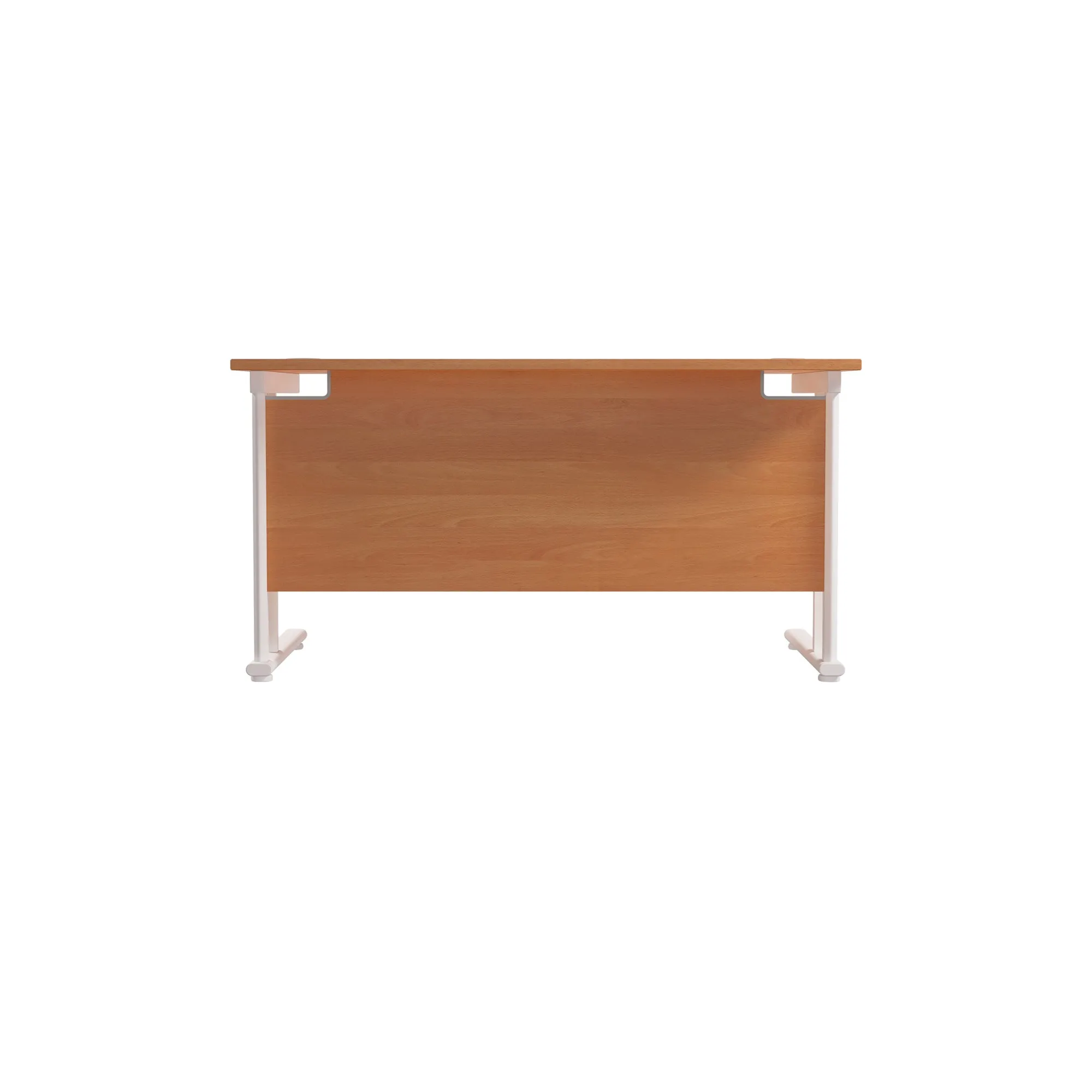 Twin Upright Straight 1400mm Desk