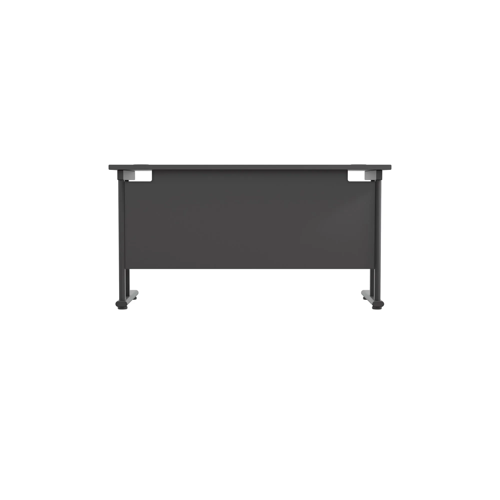 Twin Upright Straight 1400mm Slim Desk