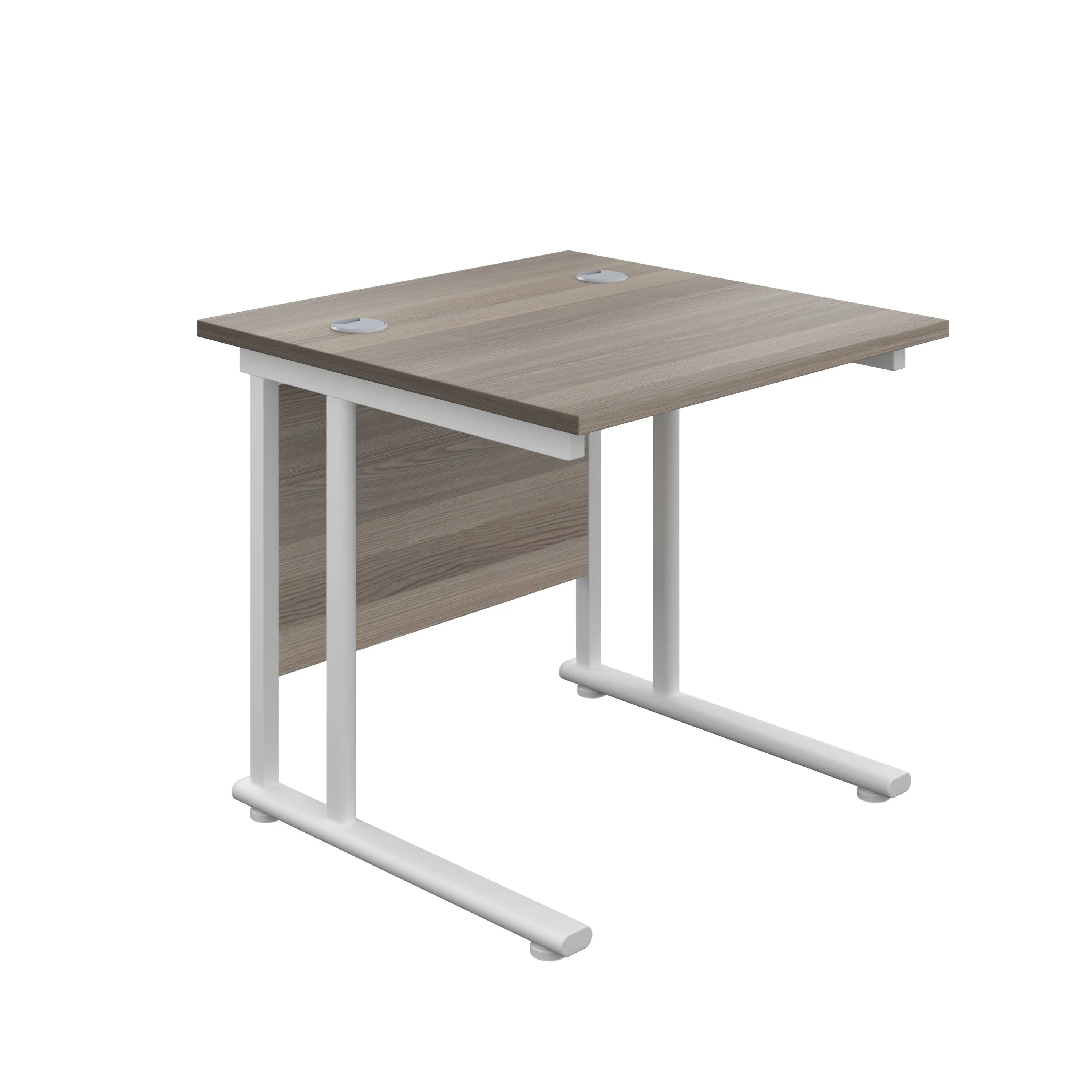 Twin Upright Straight 800mm Desk