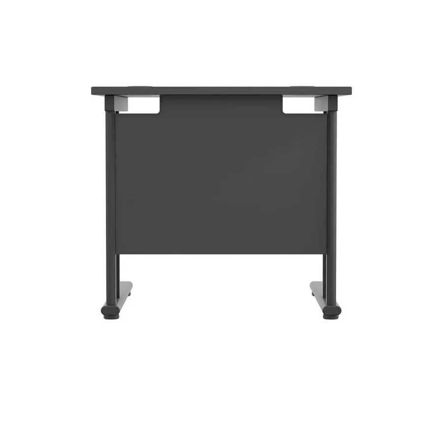 Twin Upright Straight 800mm Desk