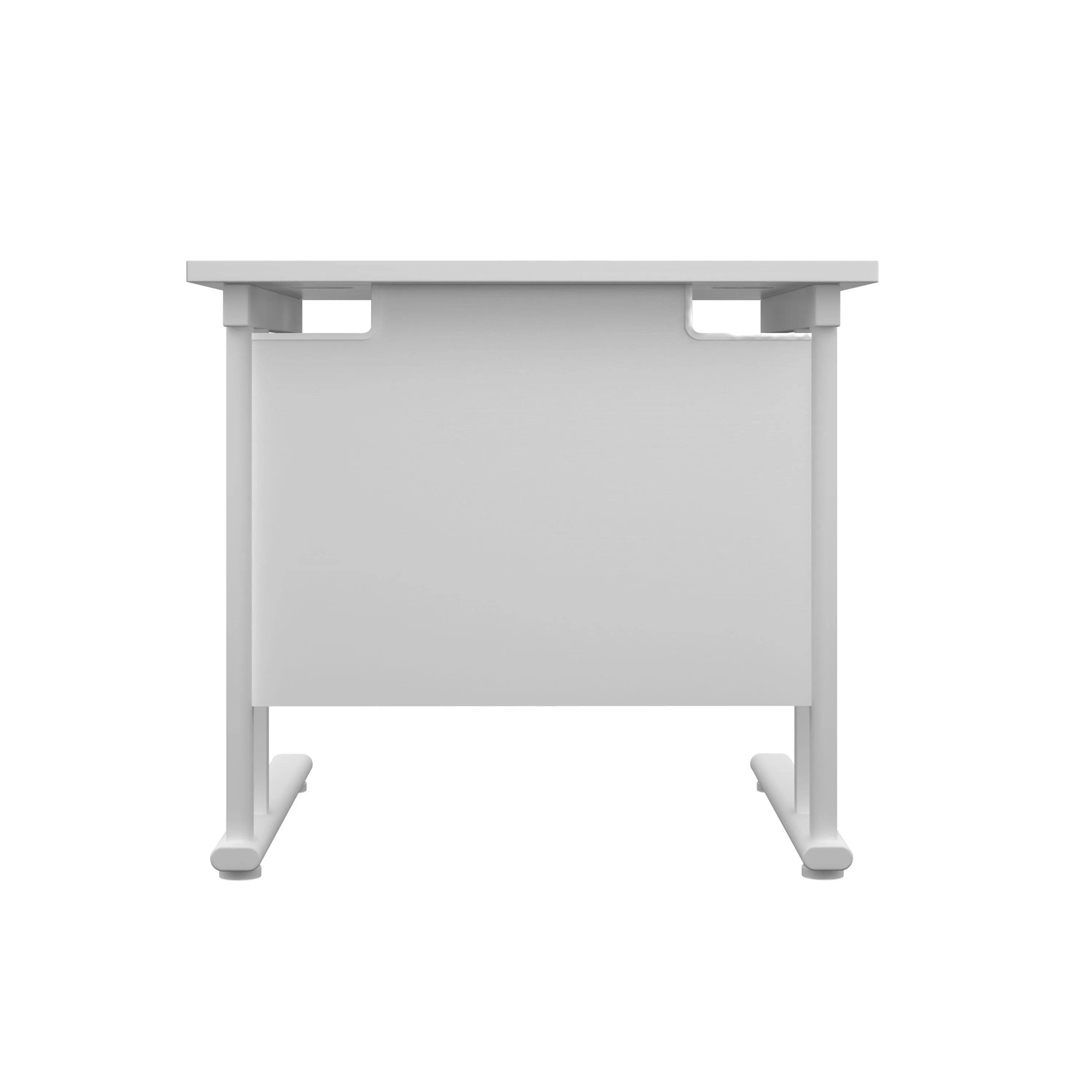 Twin Upright Straight 800mm Desk
