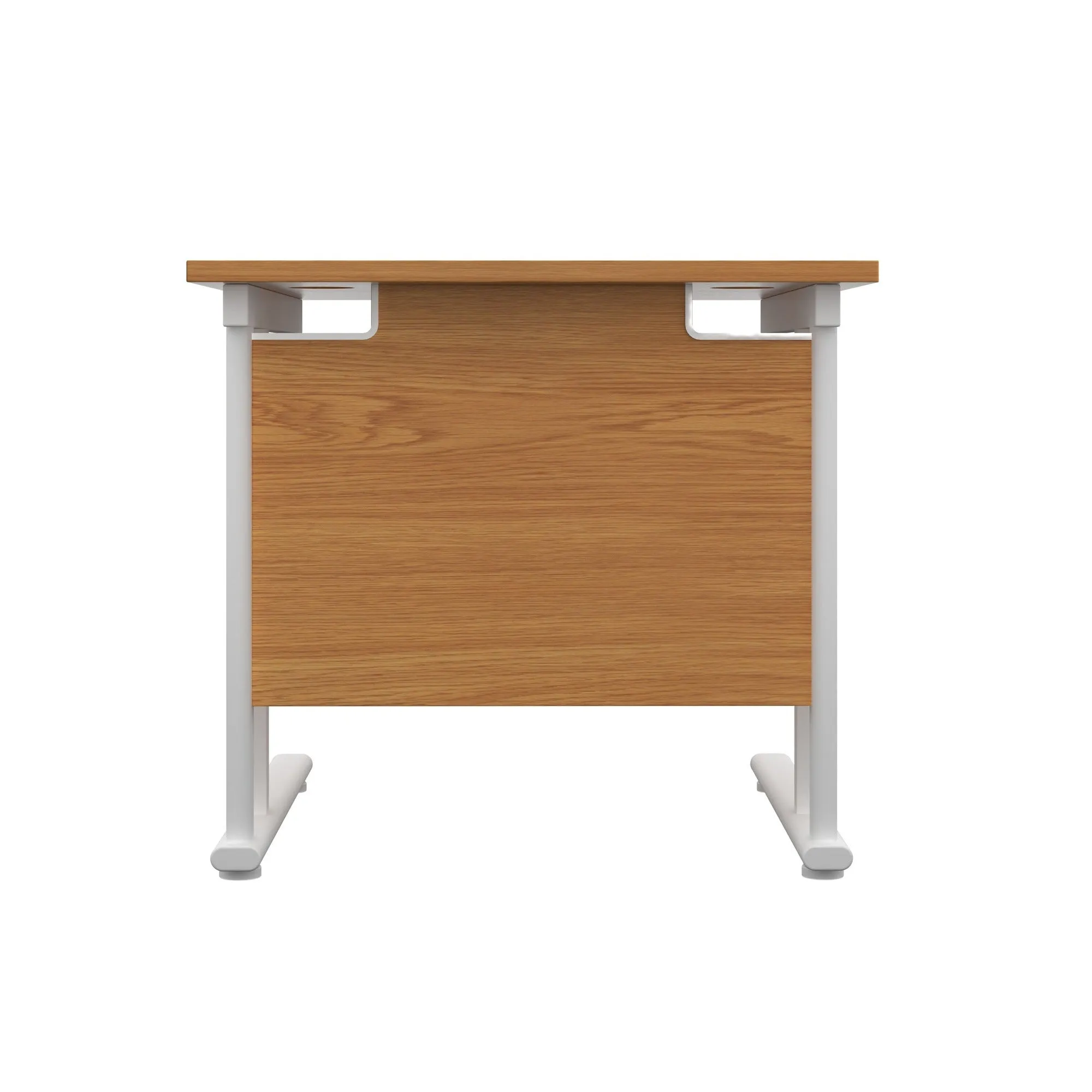 Twin Upright Straight 800mm Desk