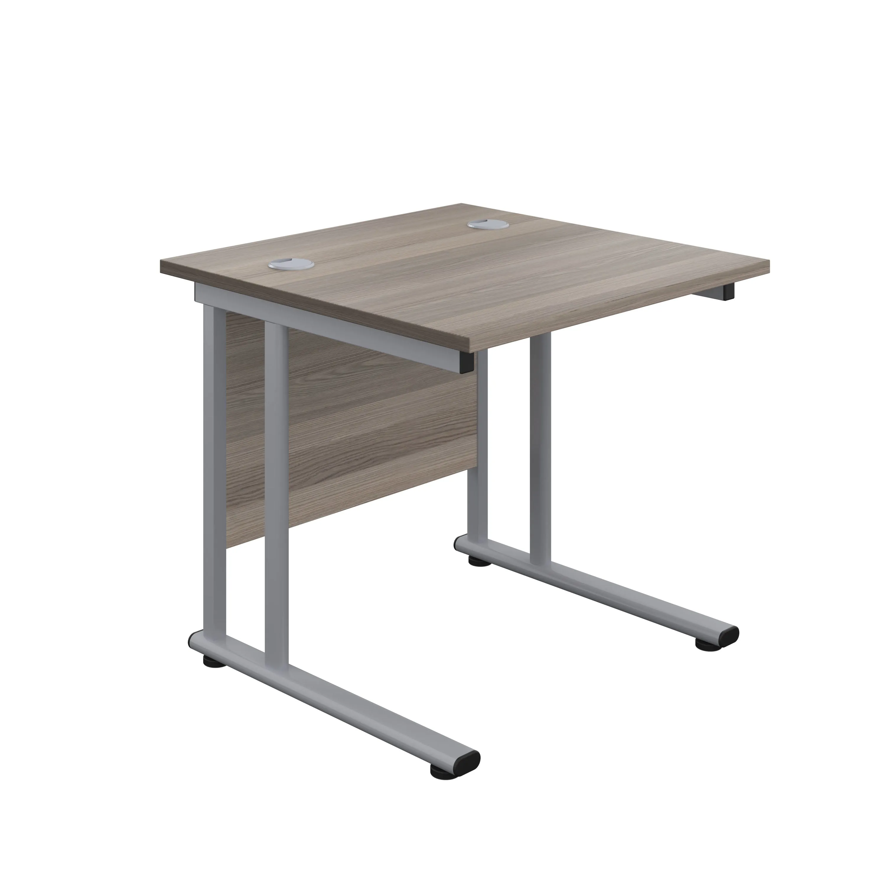 Twin Upright Straight 800mm Desk