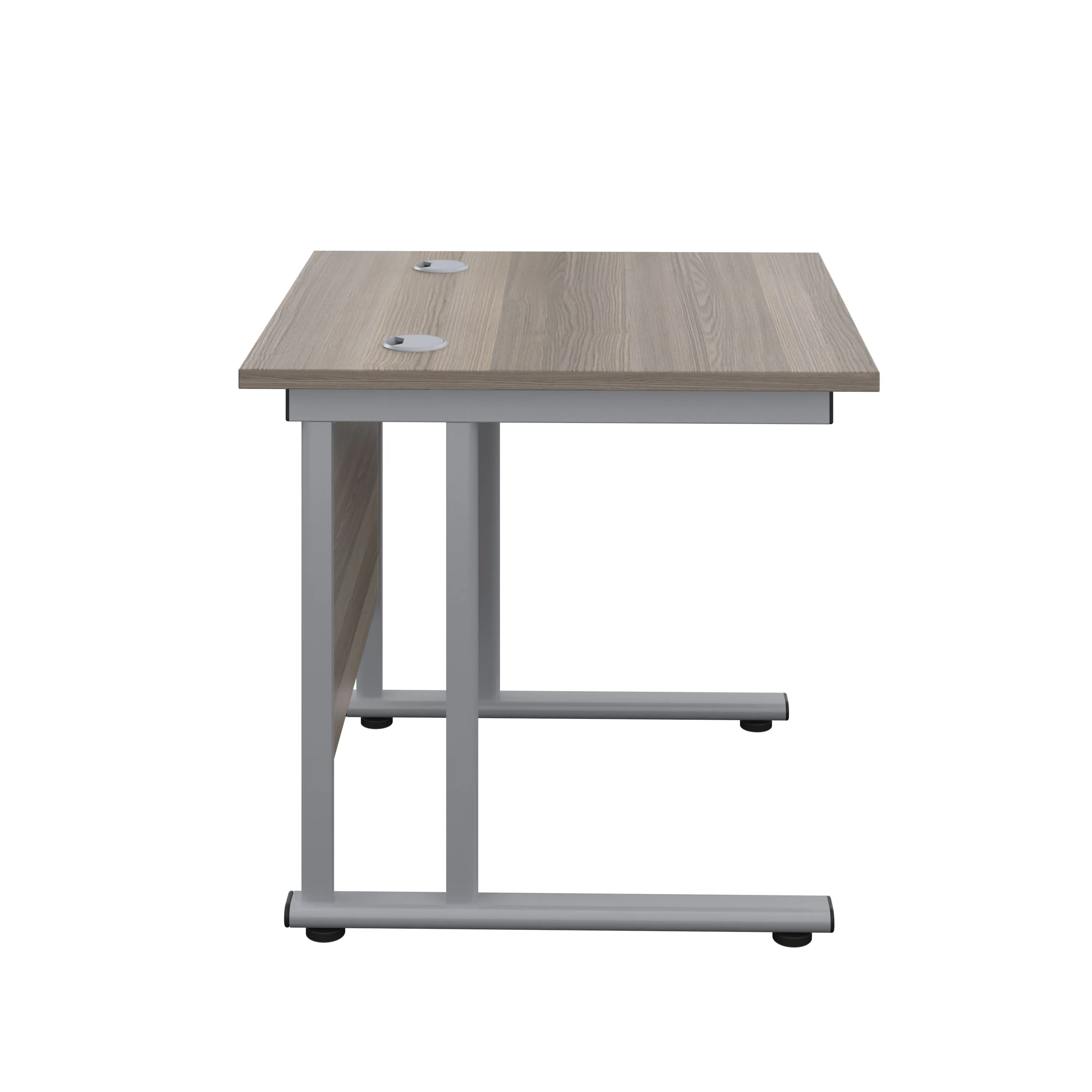 Twin Upright Straight 800mm Desk