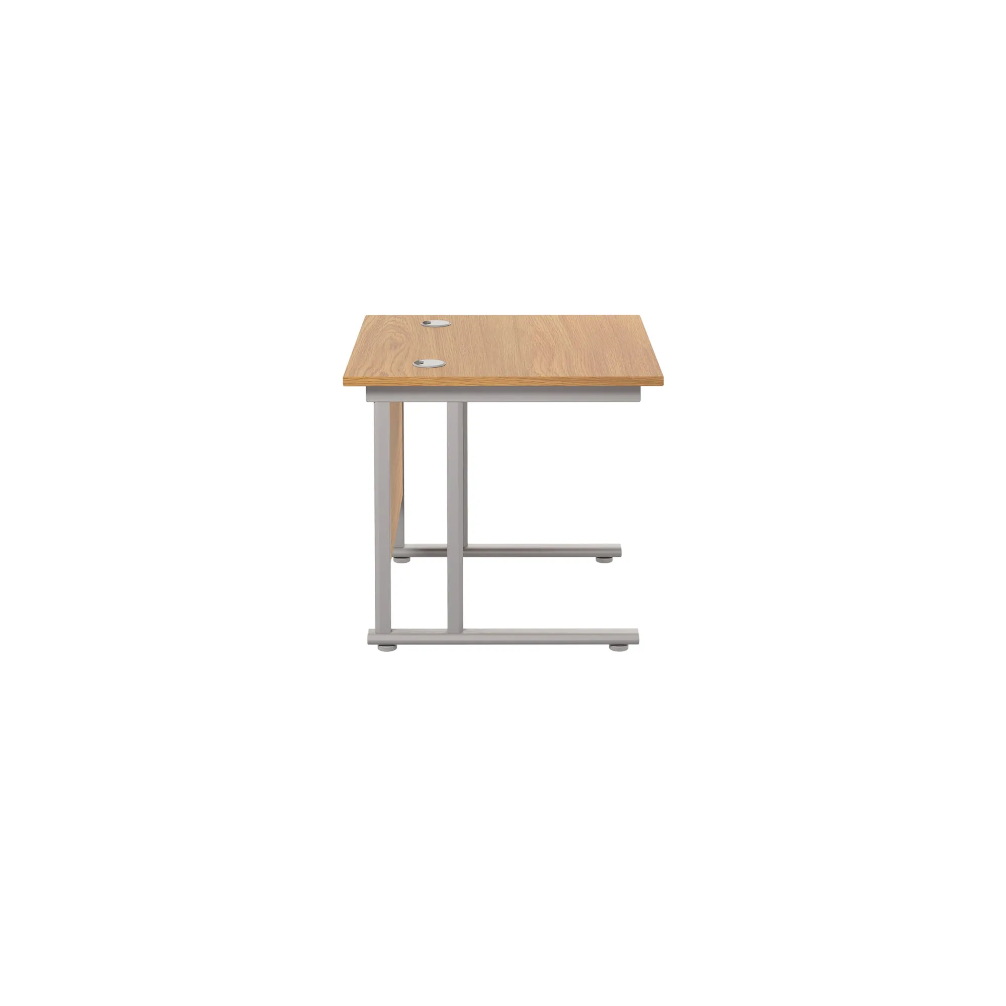 Twin Upright Straight 800mm Desk